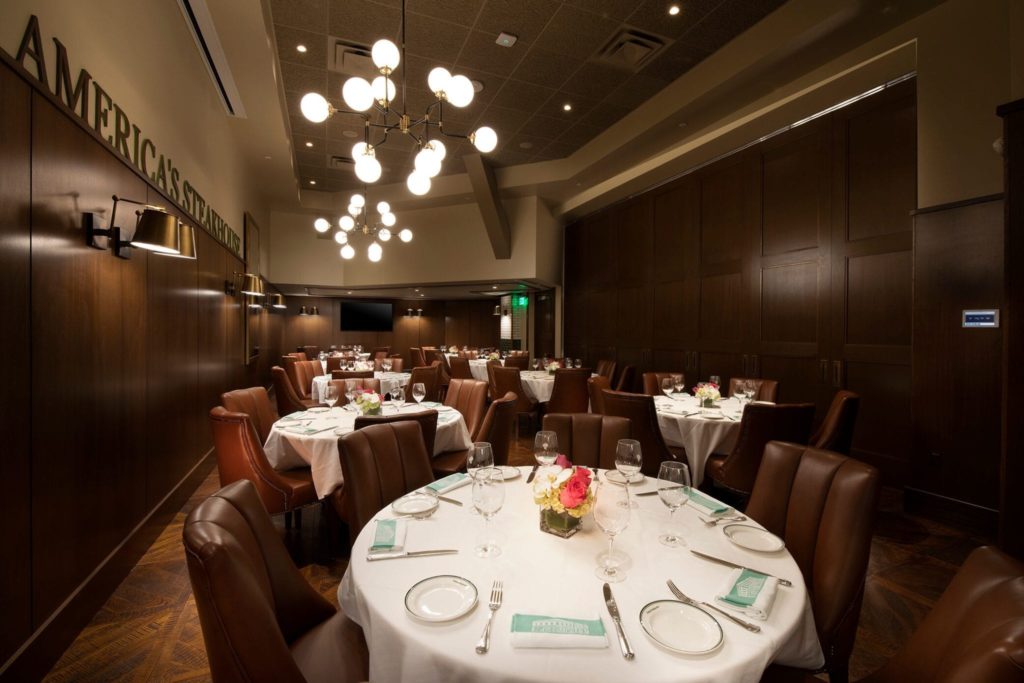 Private dining room at S&W Vegas