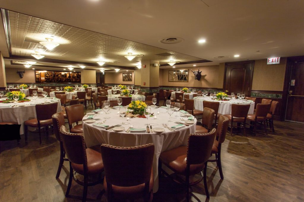 Dearborn Room for private events at S&W Chicago