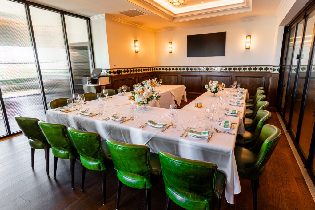 Burlington private event dining room