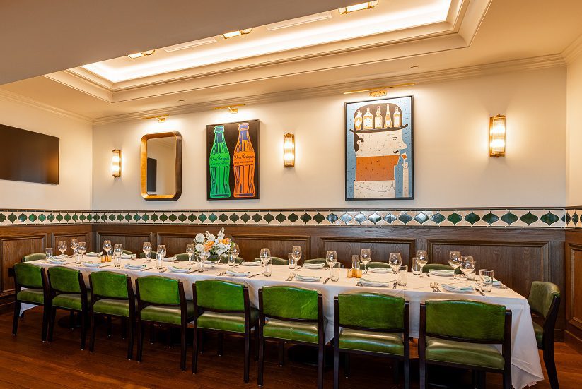 Interior shot of middlesex room